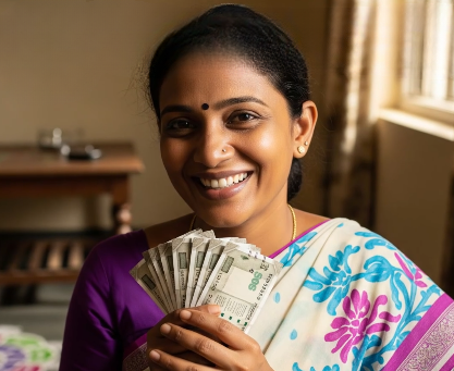 Happy customers participating in chit fund